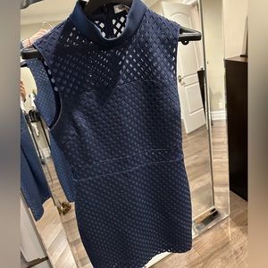 Elizabeth and James mini dress size 8 navy blue